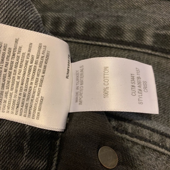 AGOLDE • Criss Cross Jean in Synchronize - Picture 8 of 16